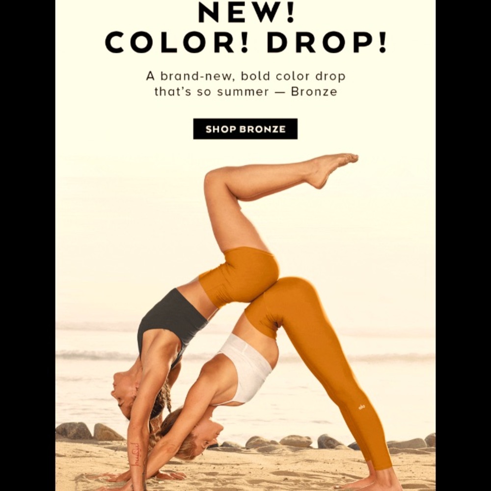 Alo Airlift 7/8 Leggings in Bronze